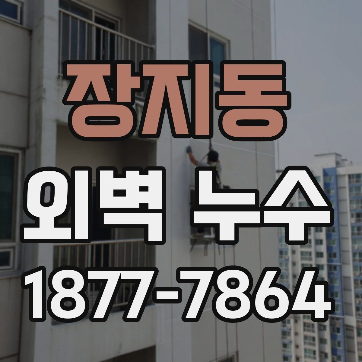 장지동 외벽 누수 예방을 위한 외벽 관리 포인트