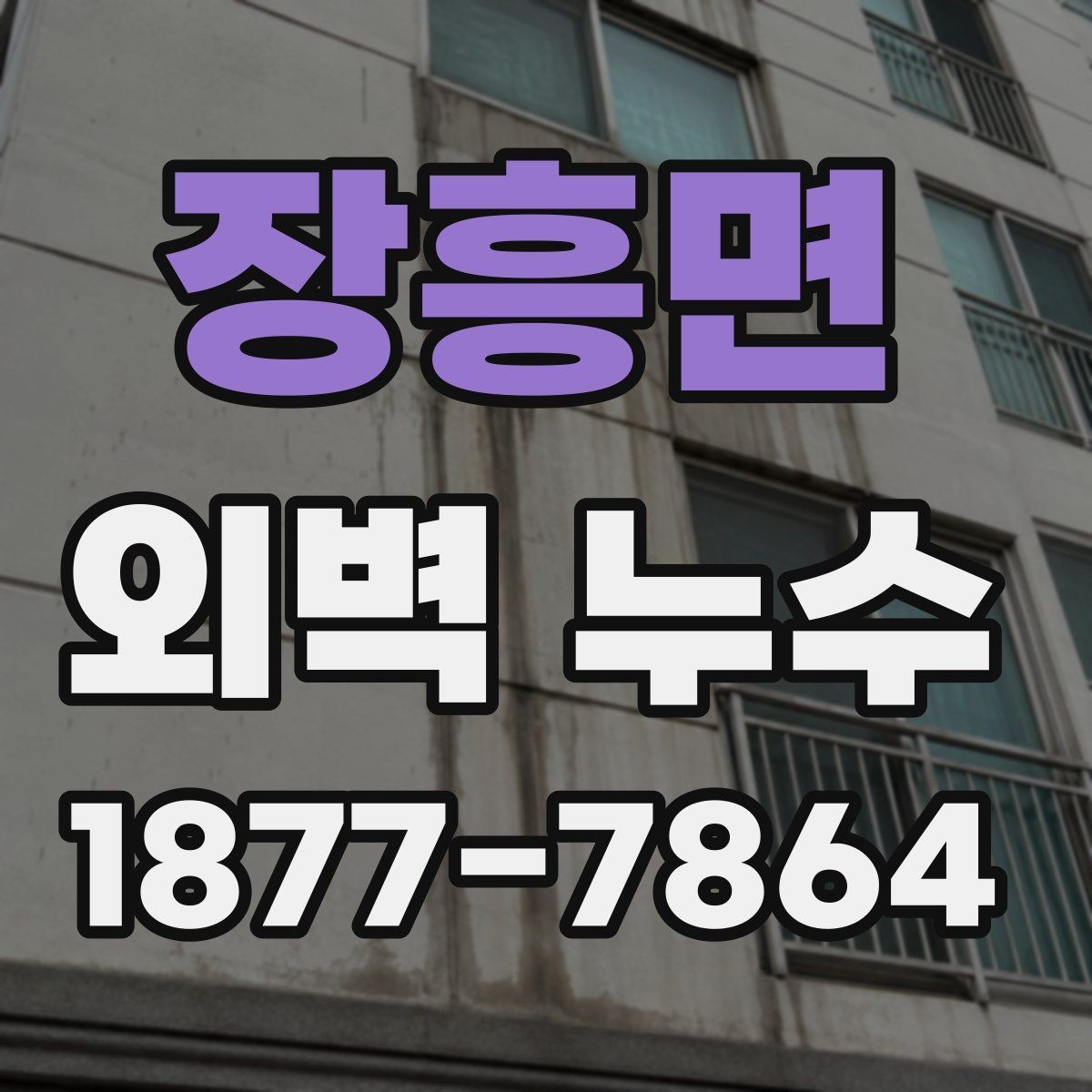 장흥면 외벽 누수 진단을 맡기기 전 비교할 요소