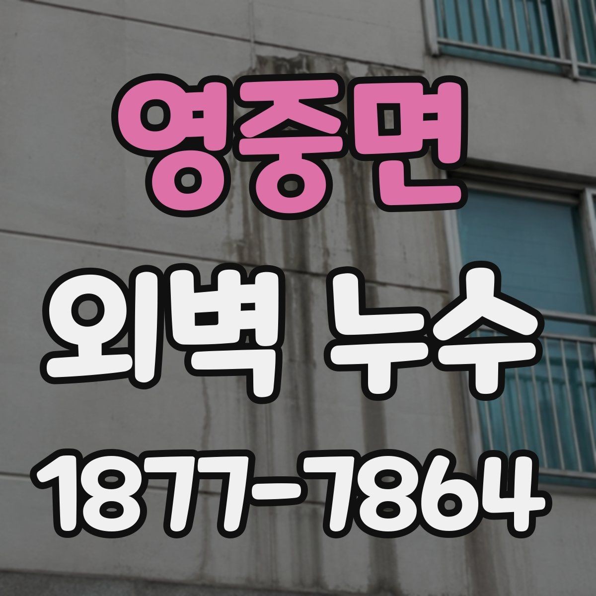 영중면 외벽 누수 관련 민원 전 확인할 사항