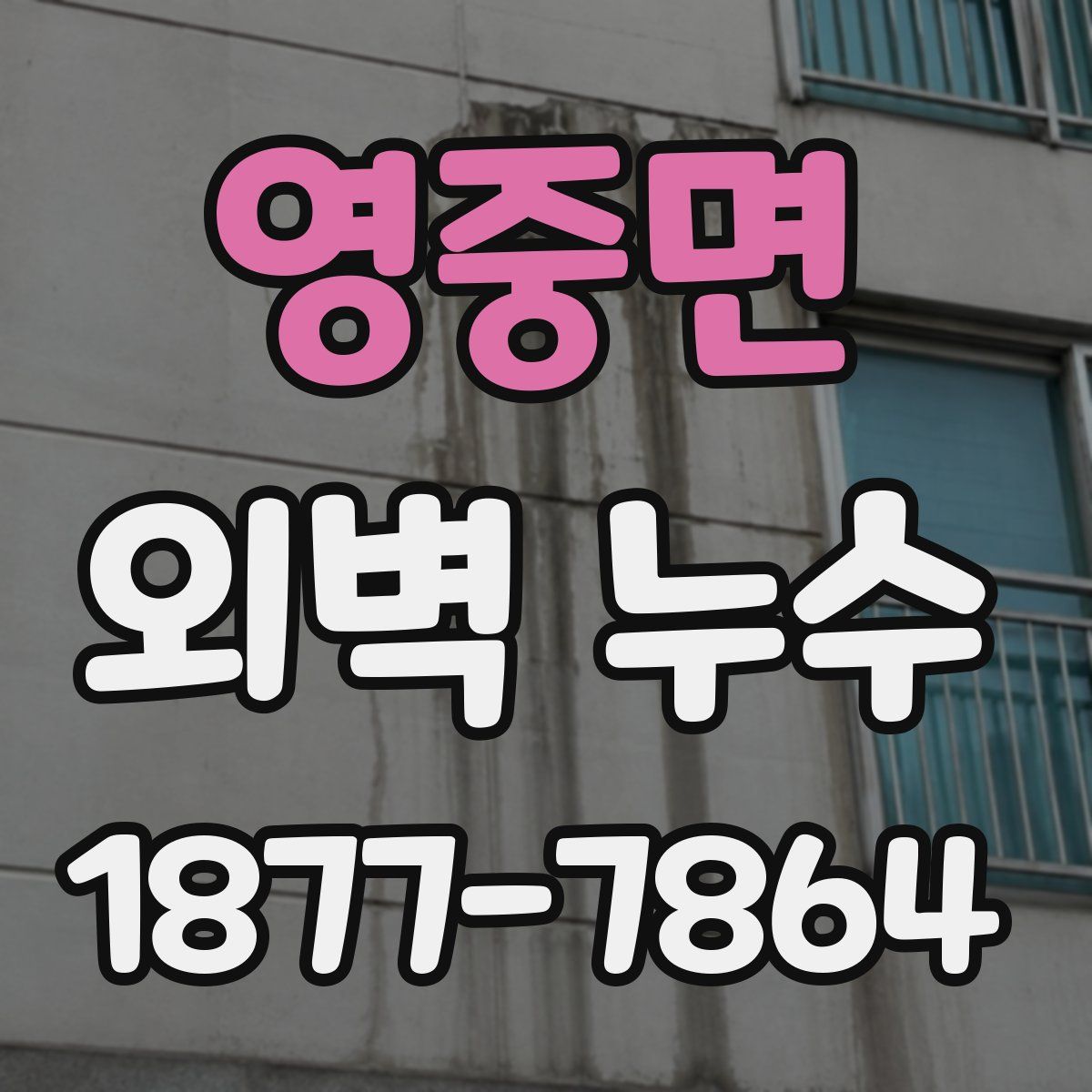 영중면 외벽 누수