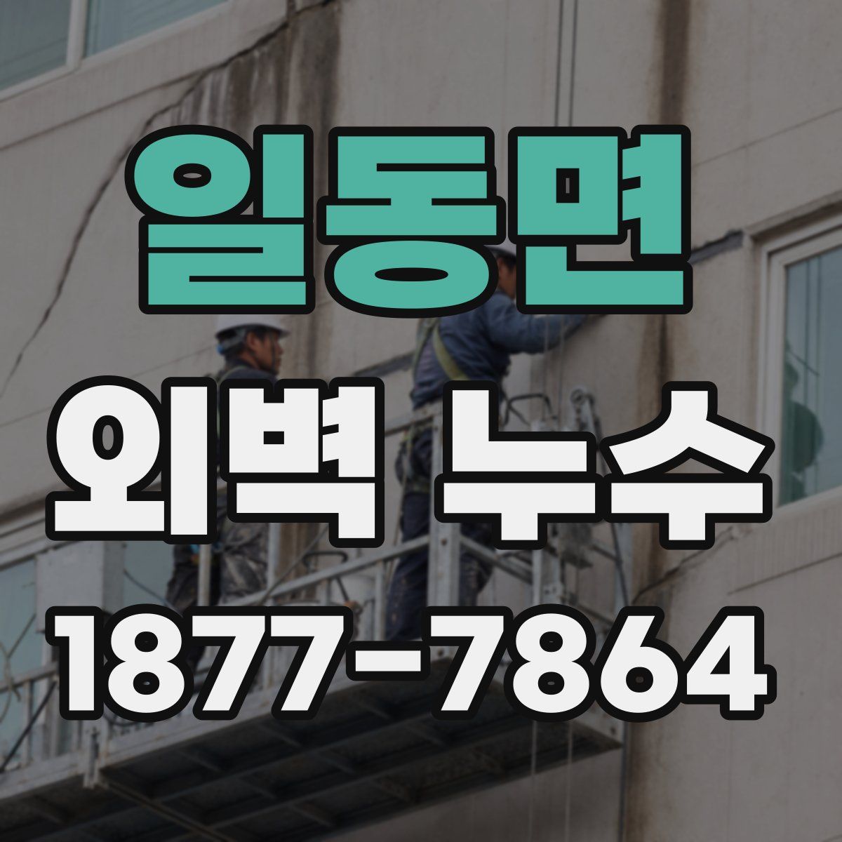 일동면 외벽 누수
