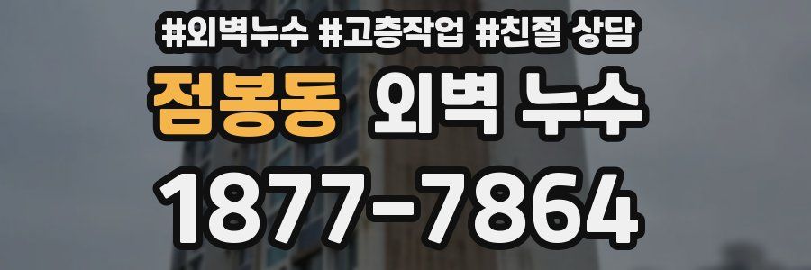 점봉동 외벽 누수