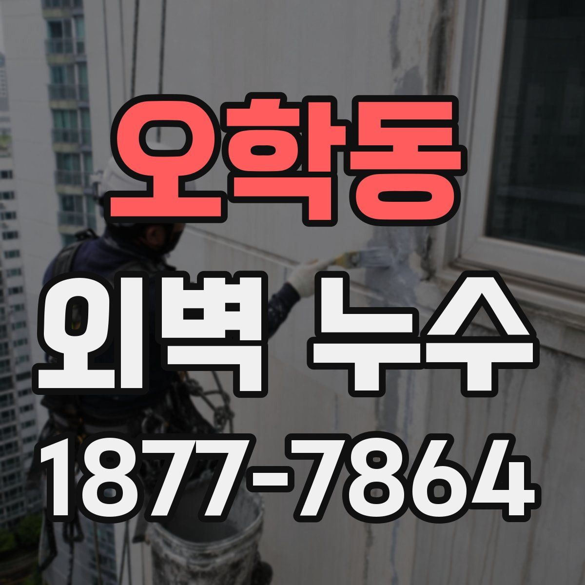 오학동 외벽 누수