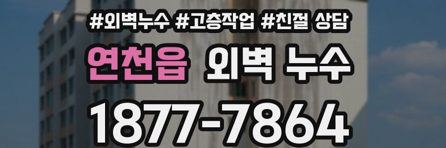 연천읍 외벽 누수