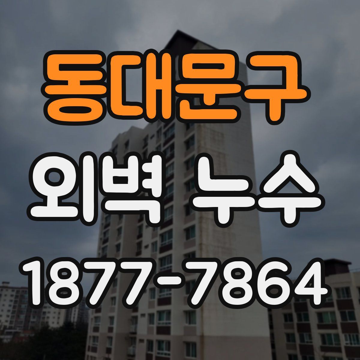 동대문구 외벽 누수