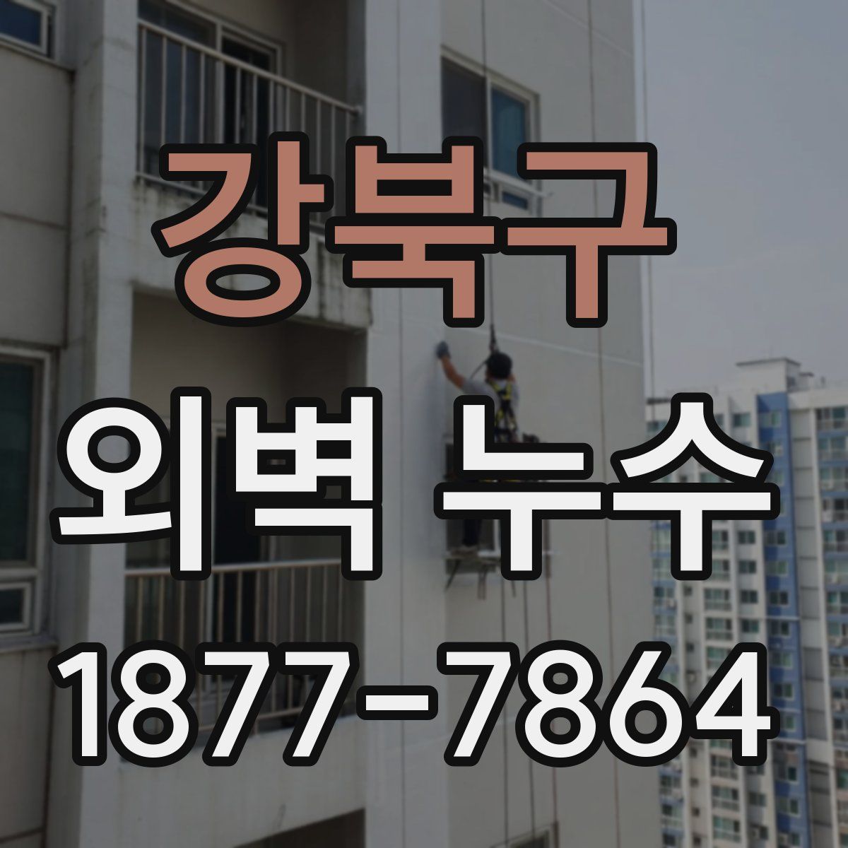 강북구 외벽 누수