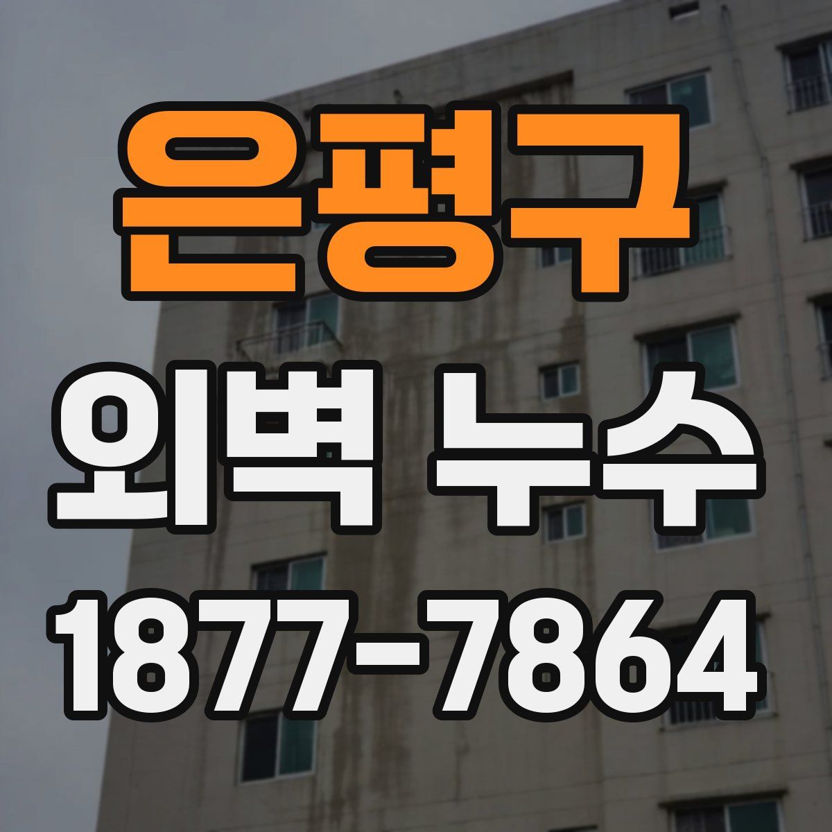 은평구 외벽 누수