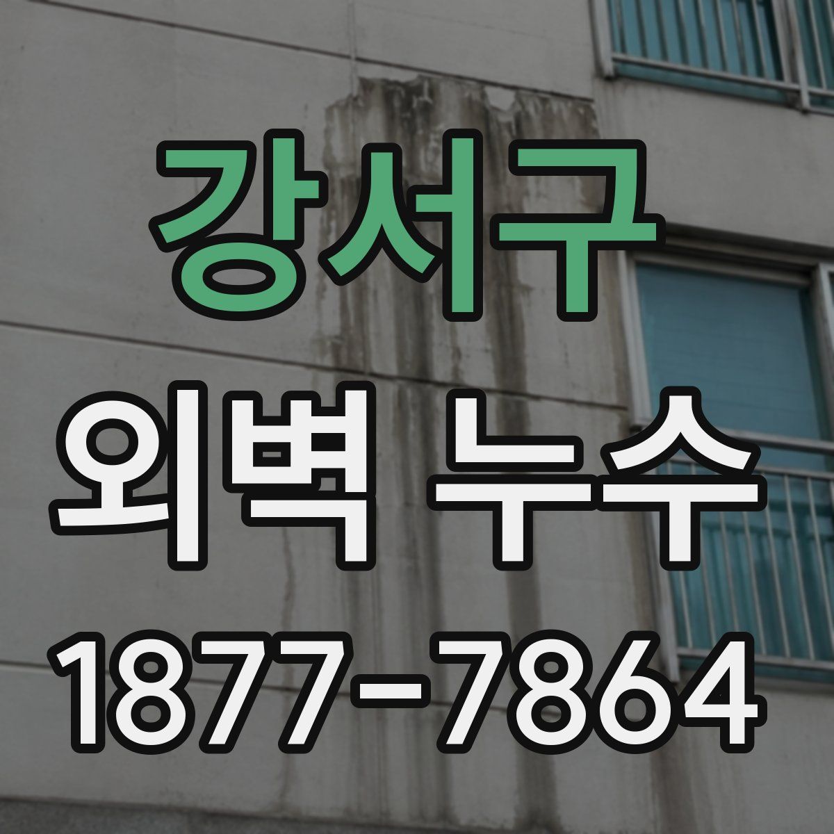 강서구 외벽 누수