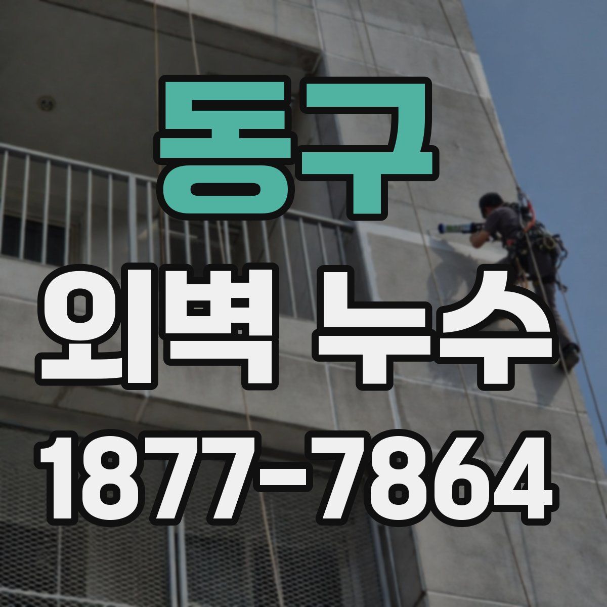 동구 외벽 누수