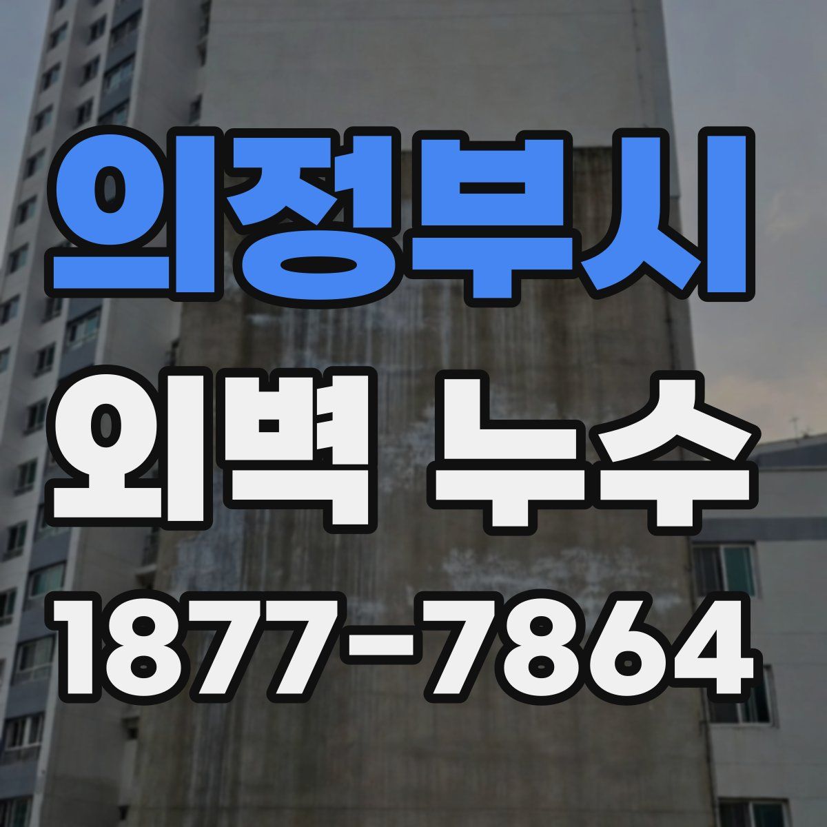 의정부시 외벽 누수