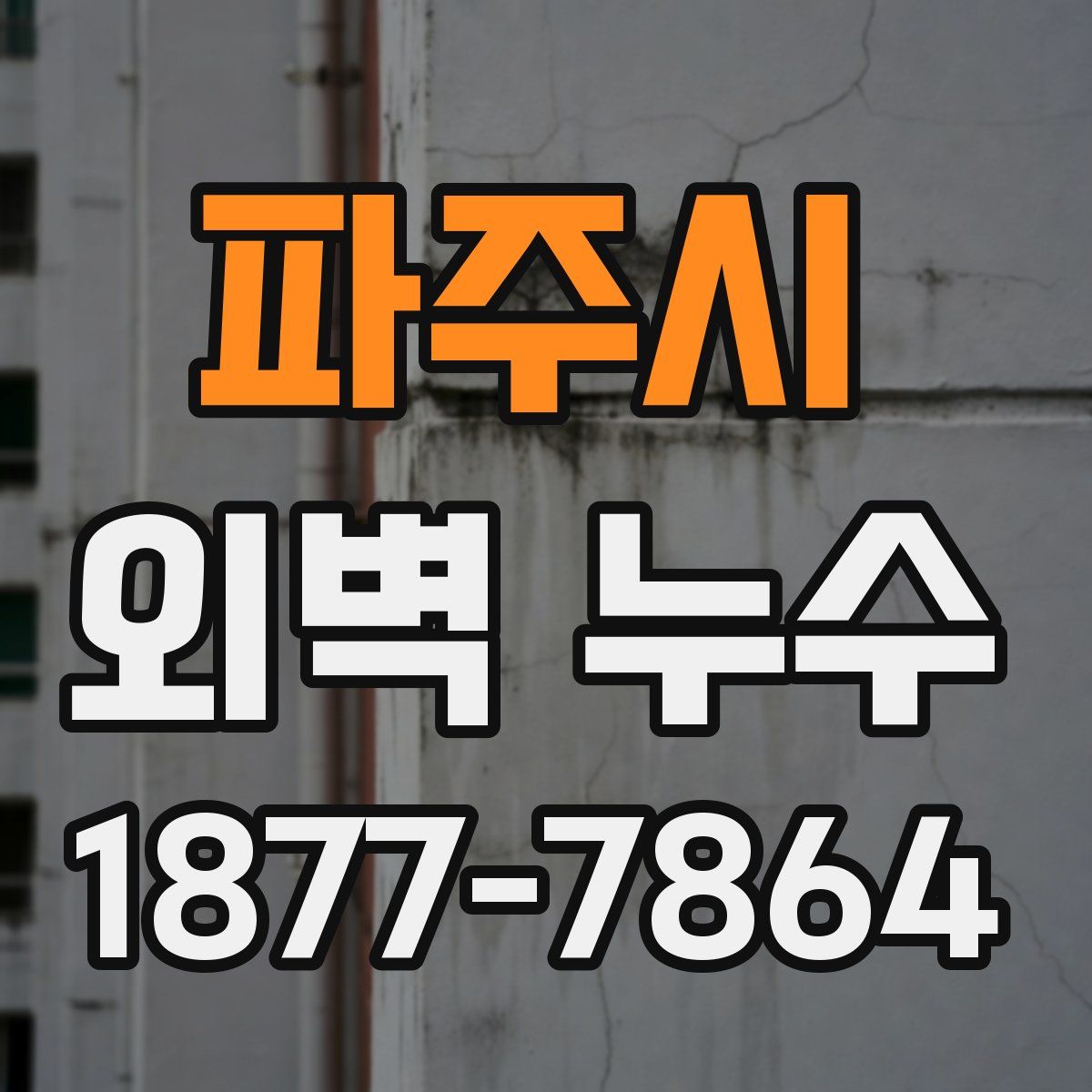 파주시 외벽 누수