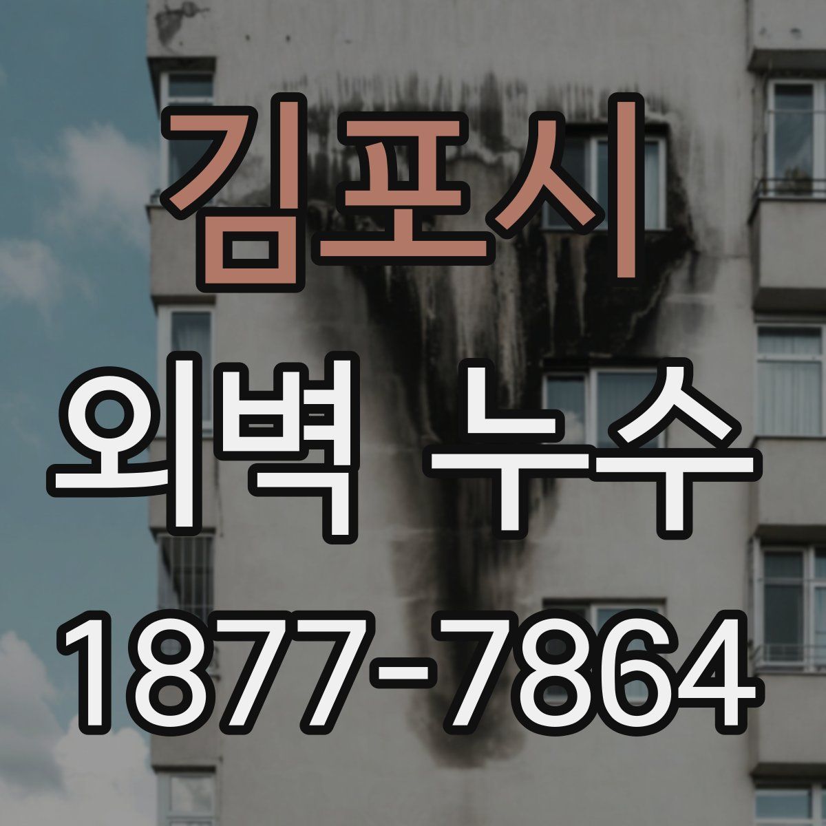 김포시 외벽 누수