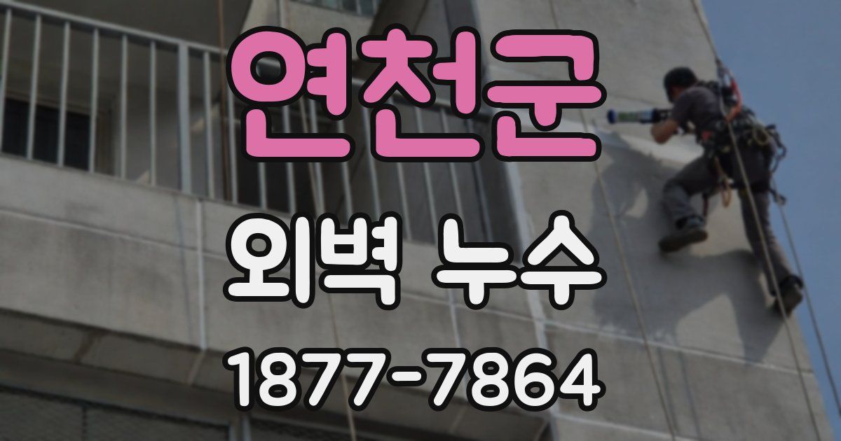 연천군 외벽 누수