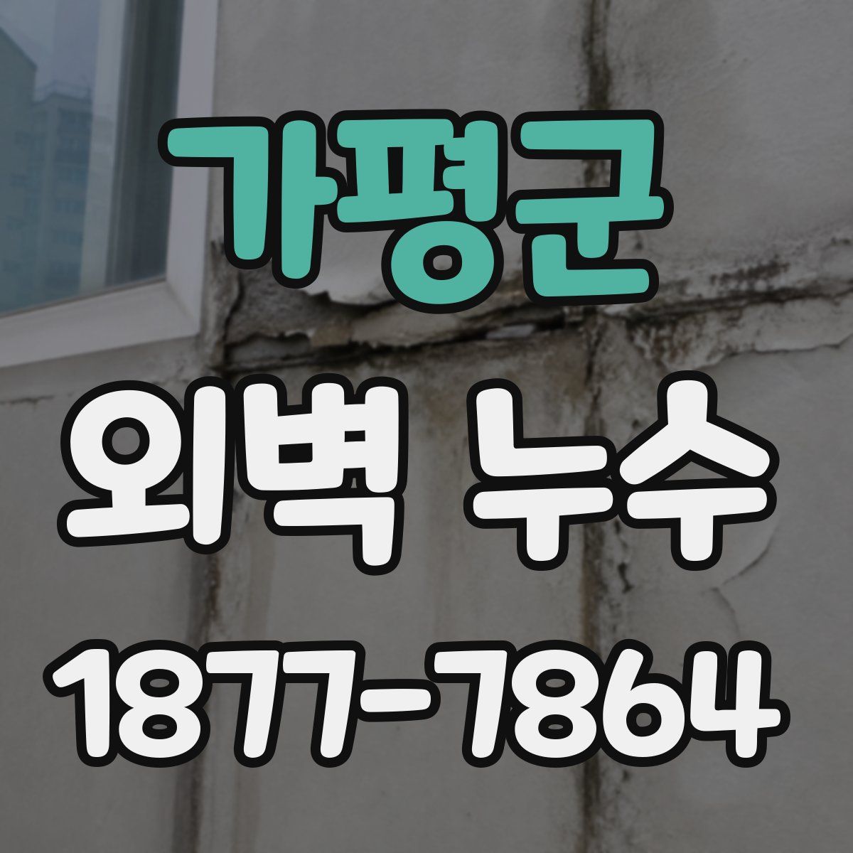 가평군 외벽 누수