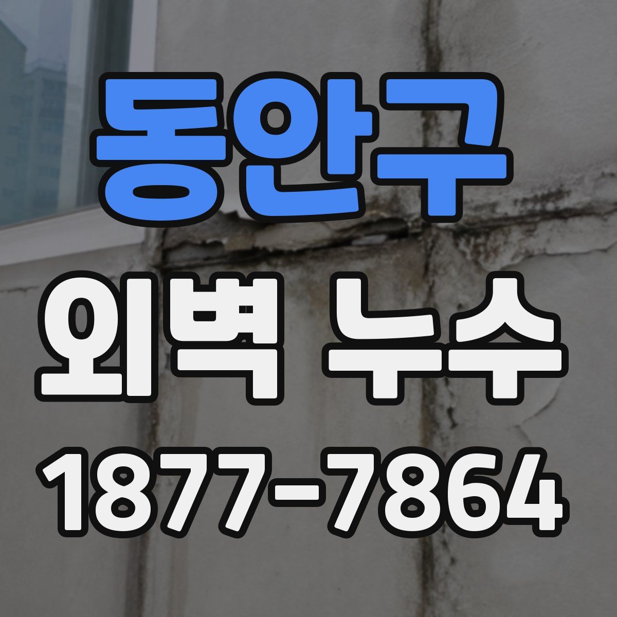 동안구 외벽 누수