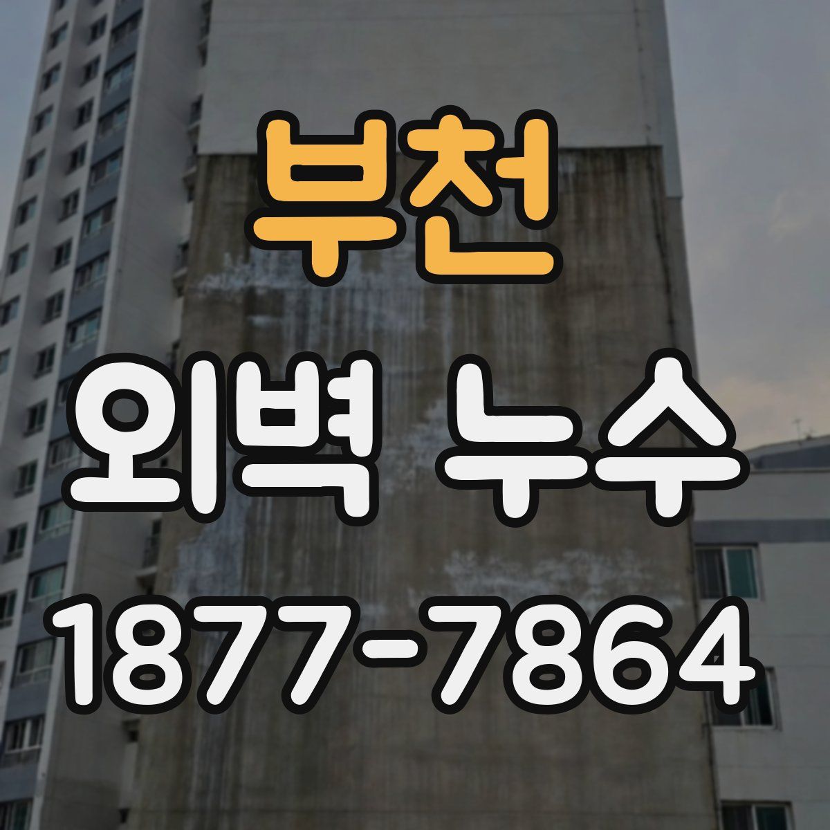 부천 외벽 누수