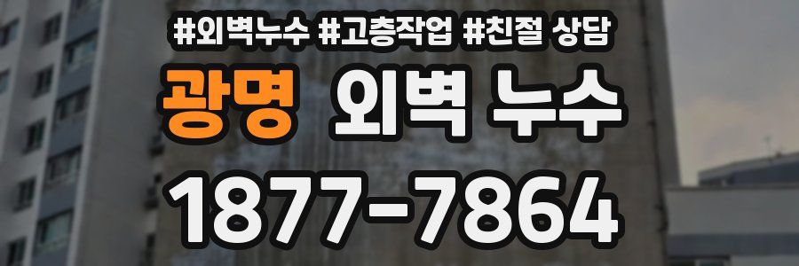 광명 외벽 누수