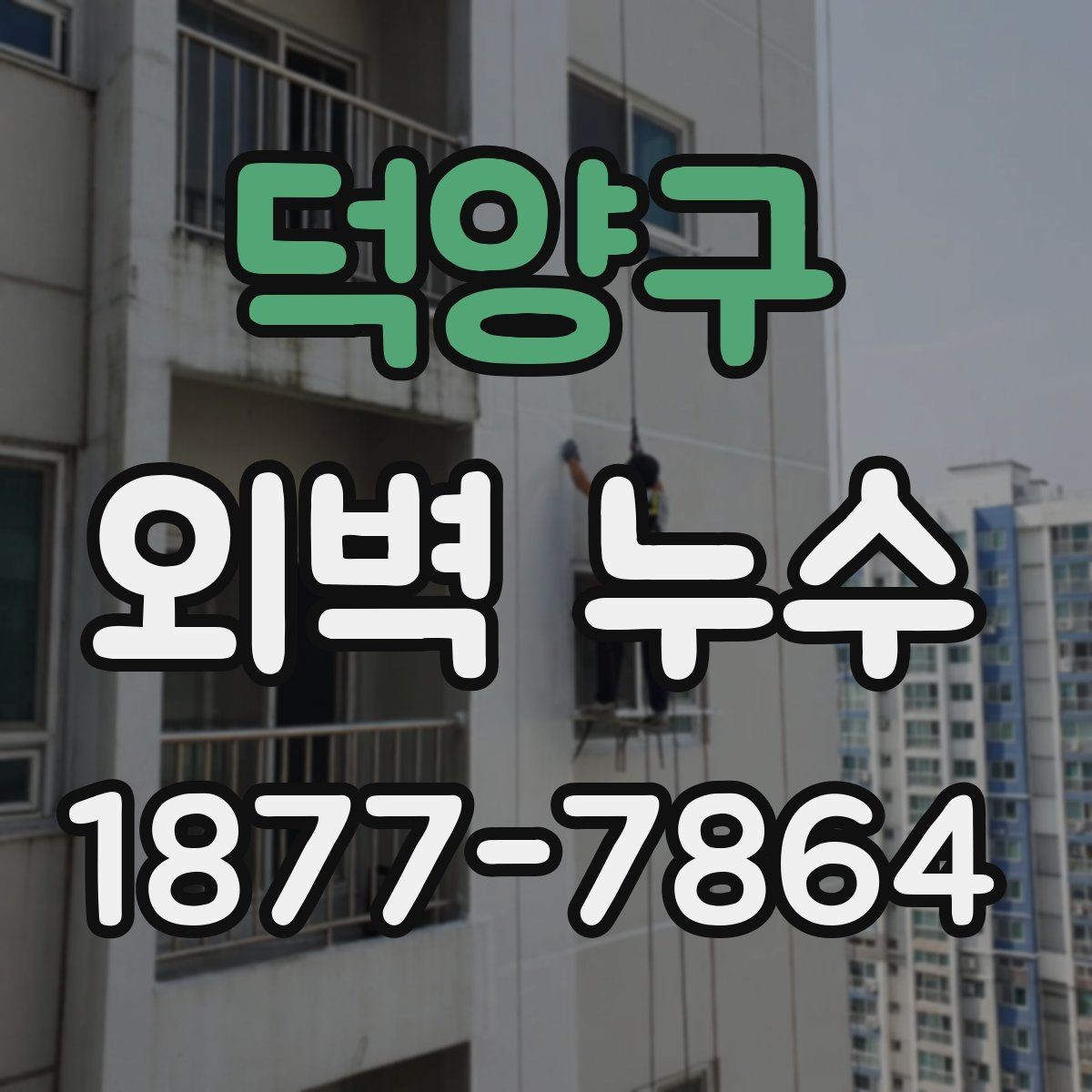 덕양구 외벽 누수 수리 비용을 판단하는 기준