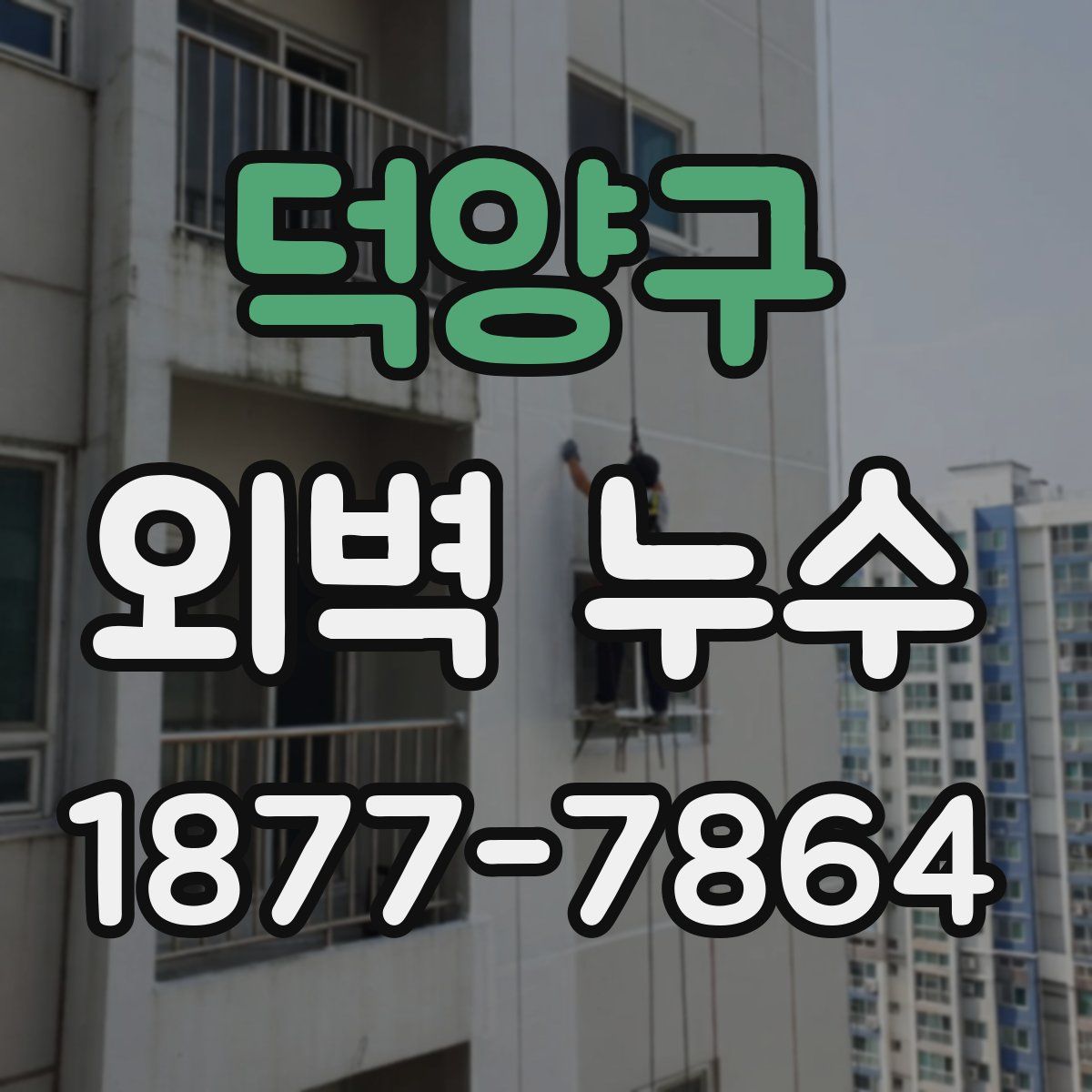 덕양구 외벽 누수