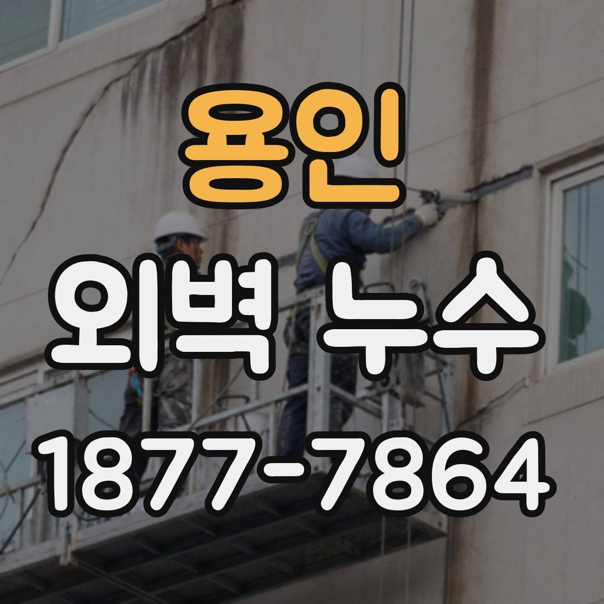 용인 외벽 누수 사례에서 많이 보이는 실수