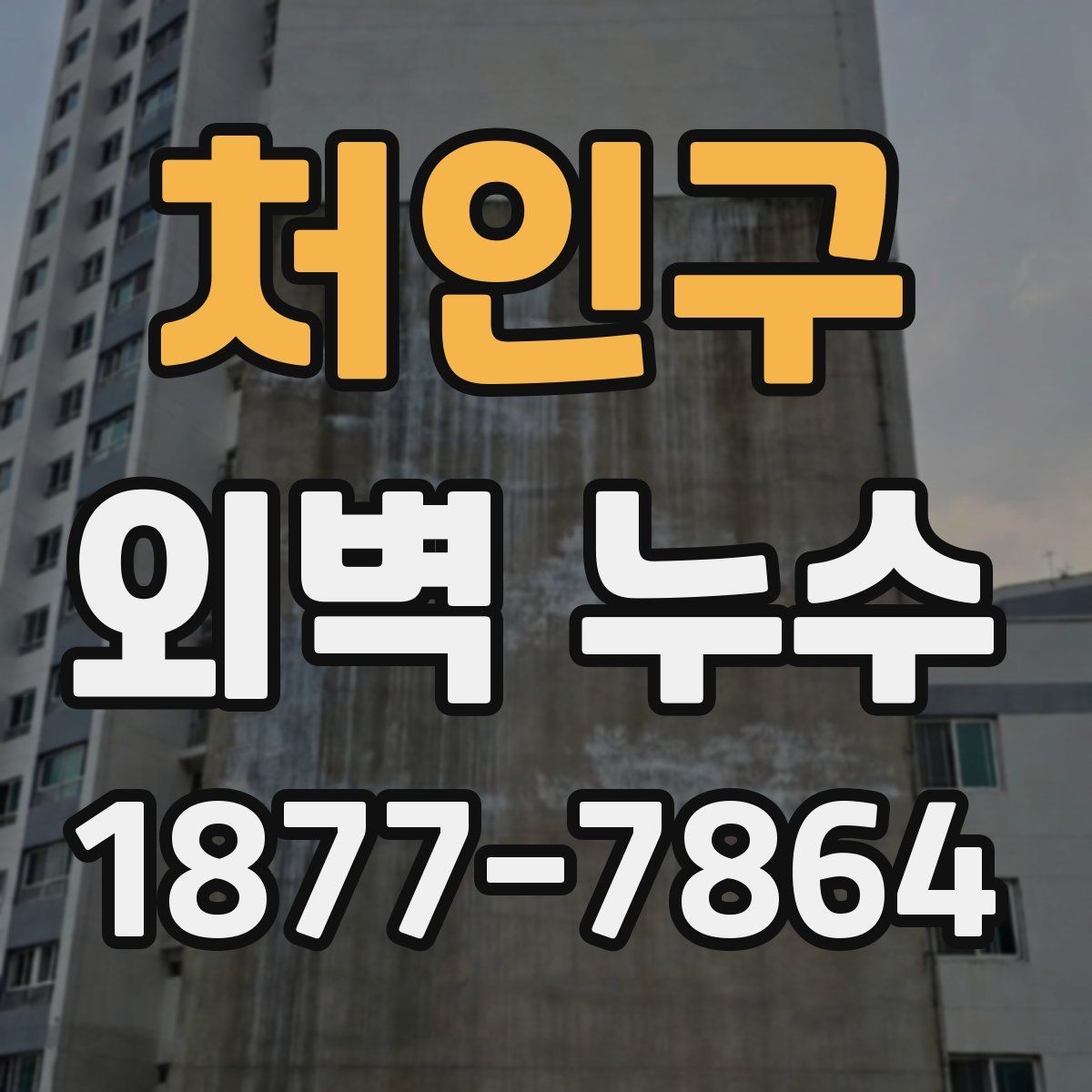 처인구 외벽 누수 사례로 보는 보수 우선순위