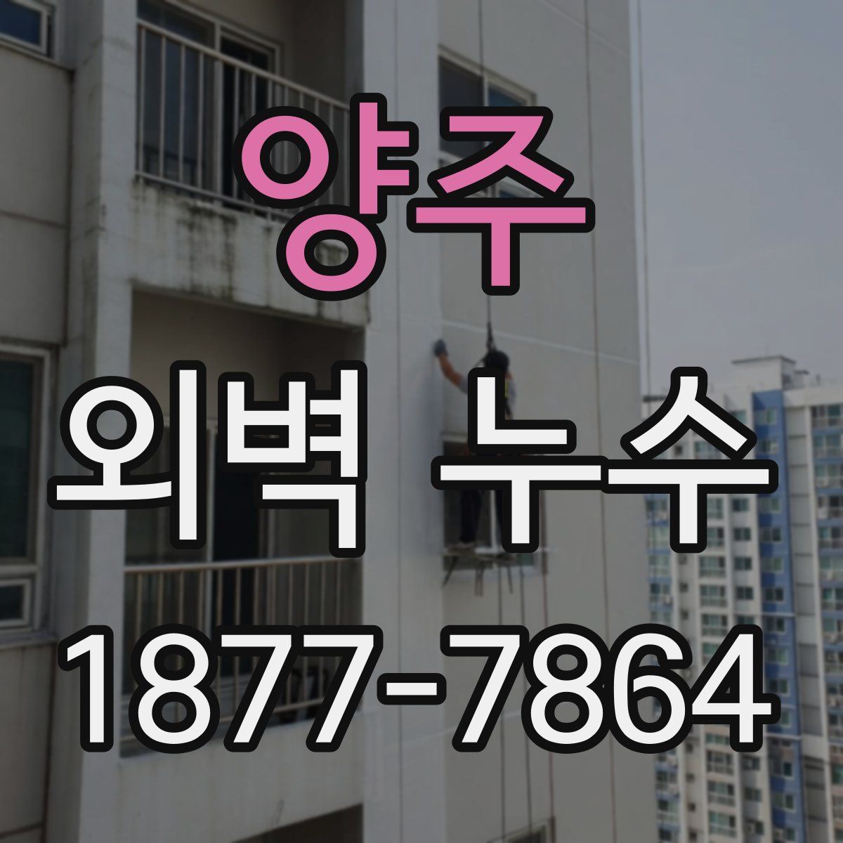 양주 외벽 누수