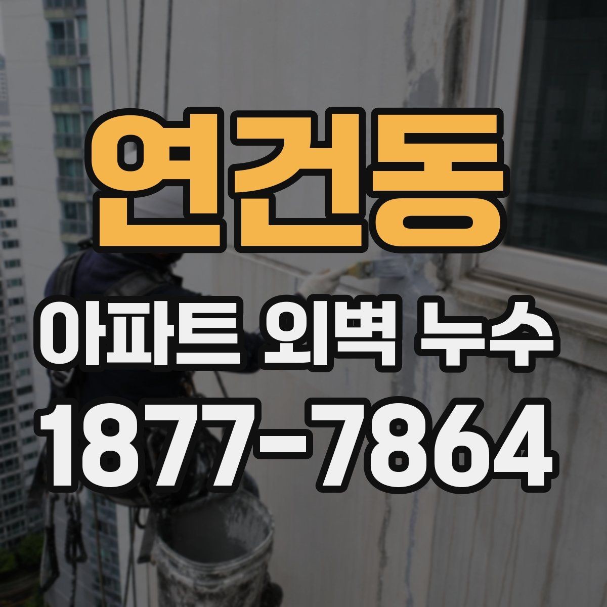연건동 아파트 외벽 누수 발생 위치에 따른 점검 우선순위