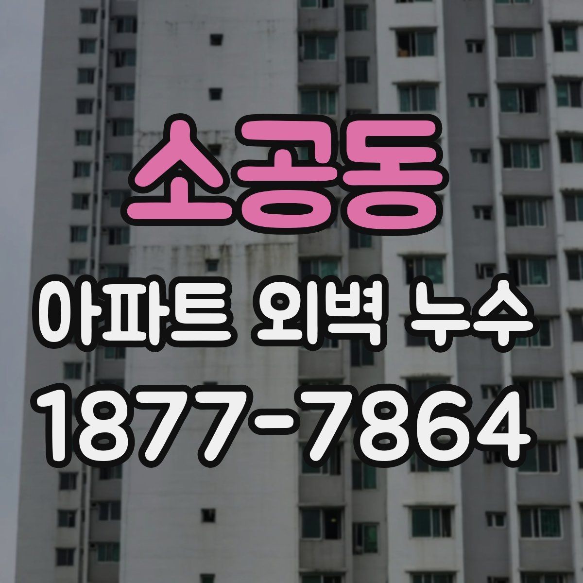 소공동 아파트 외벽 누수 보수 방식별 장단점 살펴보기