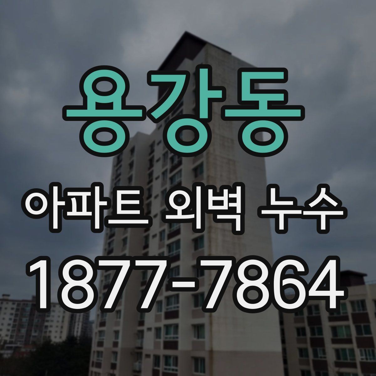 용강동 아파트 외벽 누수 의심 사례로 보는 원인 추적