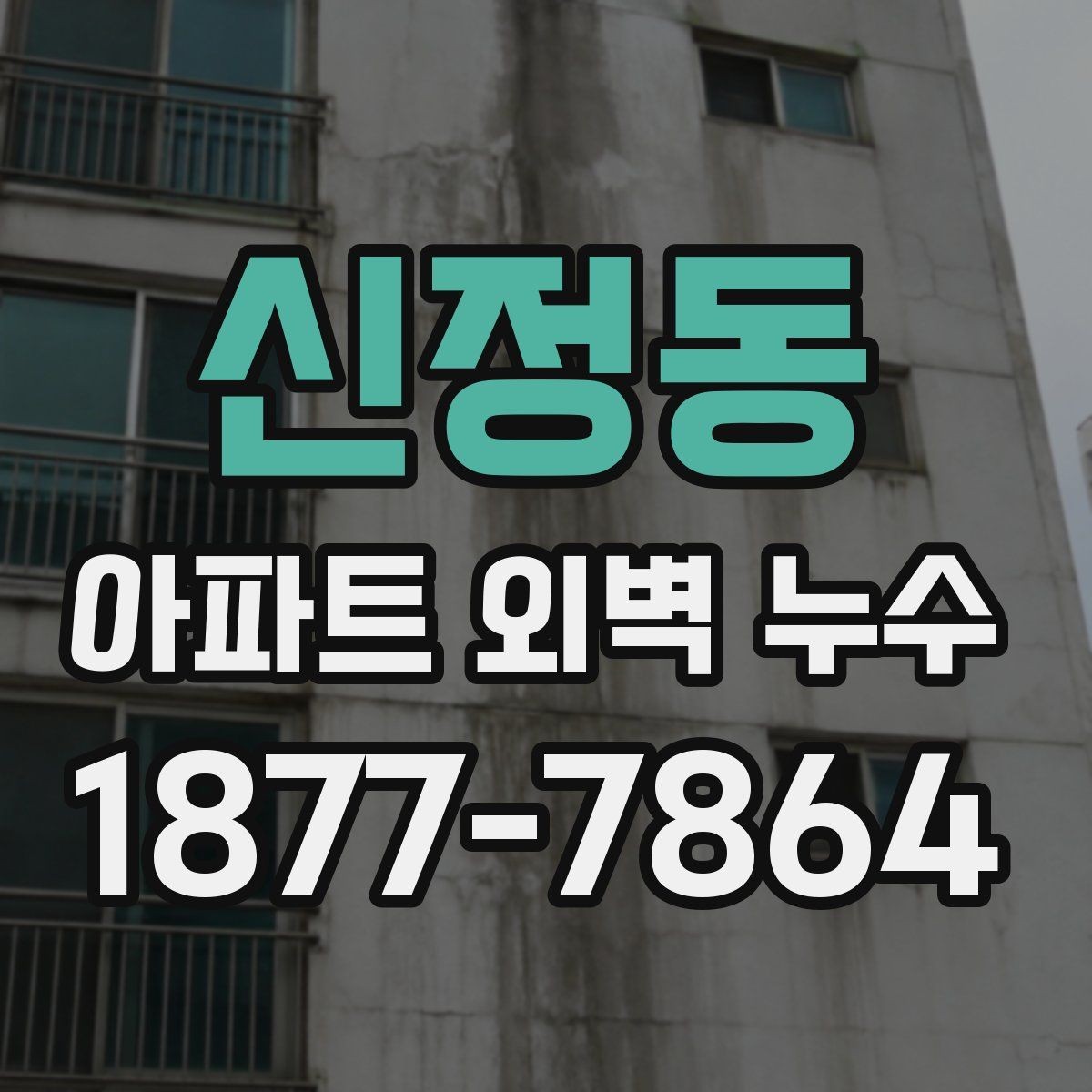 신정동 아파트 외벽 누수 발생 후 사진과 기록 남기는 법