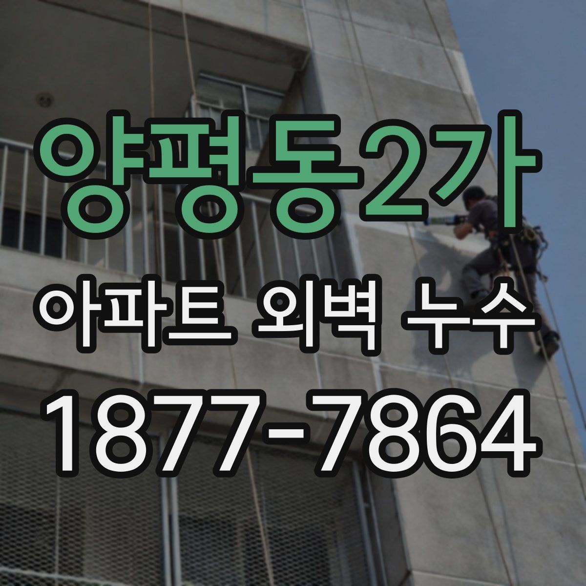 양평동2가 아파트 외벽 누수