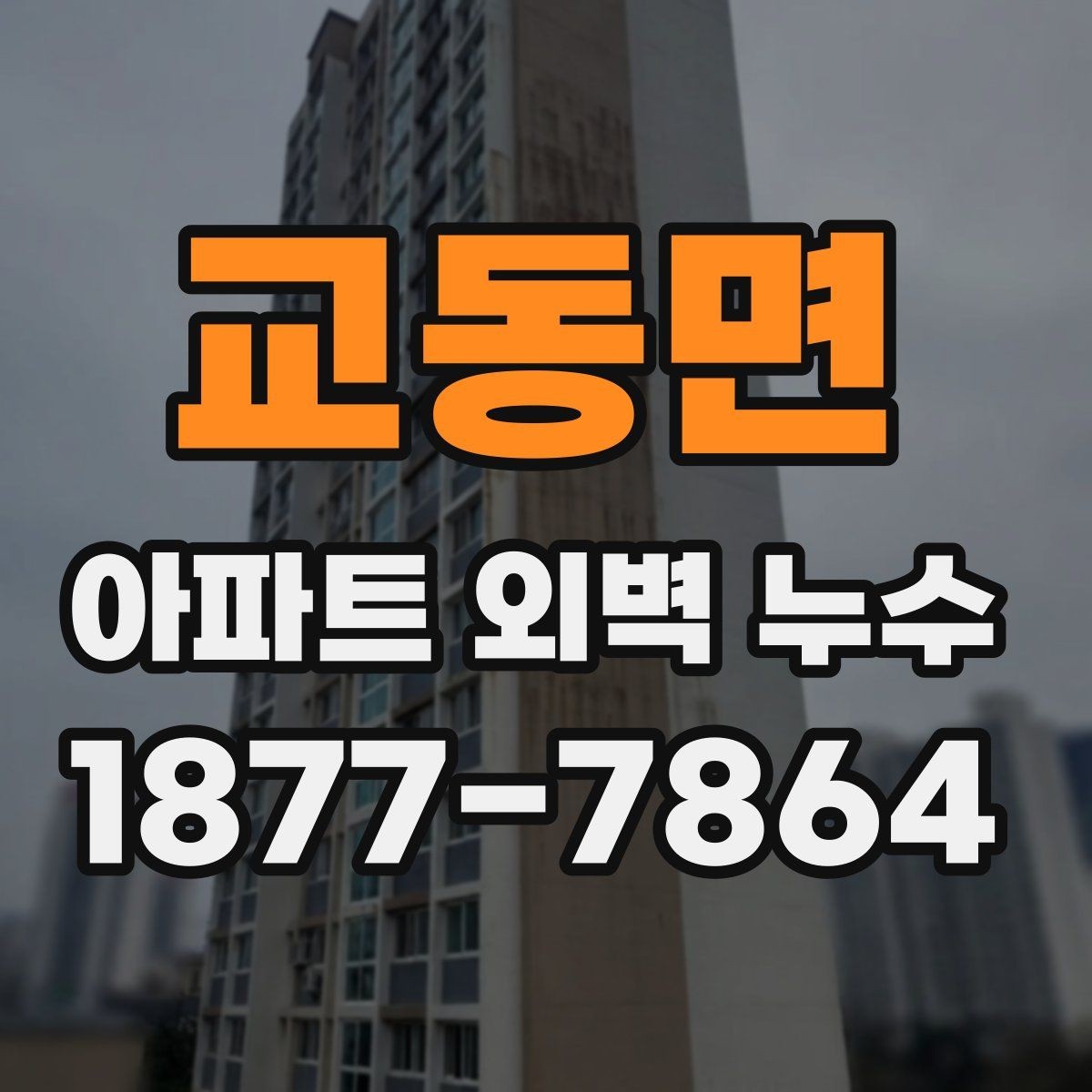교동면 아파트 외벽 누수 하자 판단 기준 정리