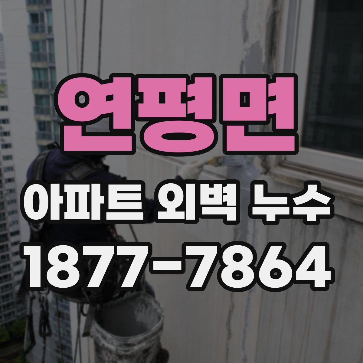 연평면 아파트 외벽 누수