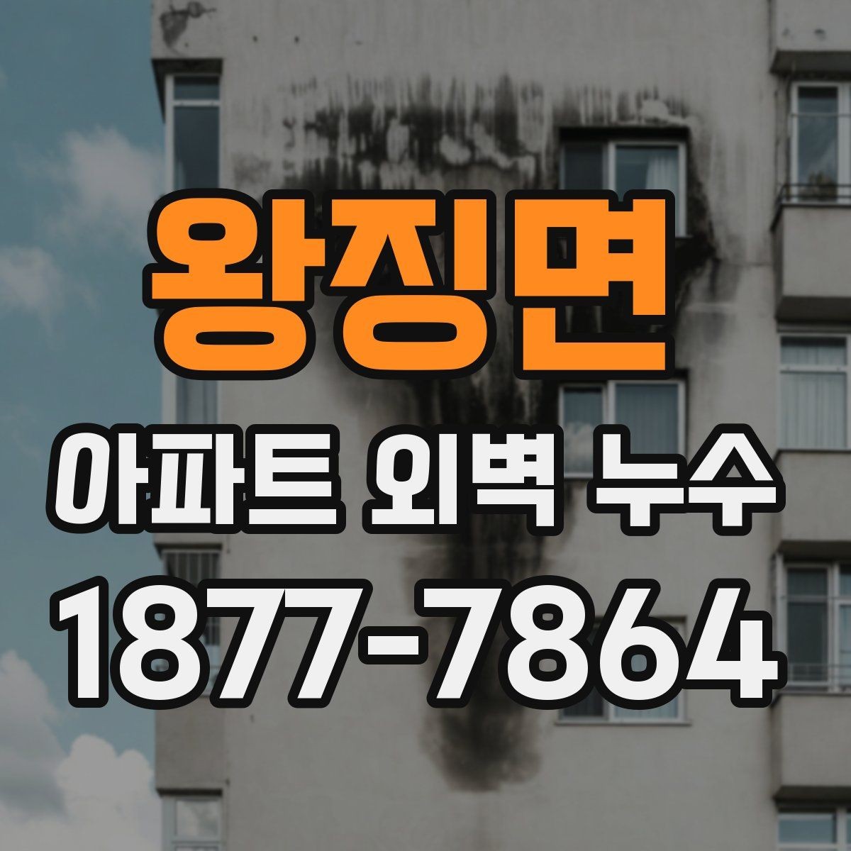 왕징면 아파트 외벽 누수 현장 점검에서 놓치기 쉬운 부분