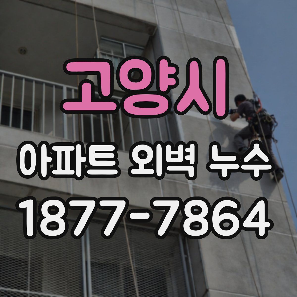 고양시 아파트 외벽 누수