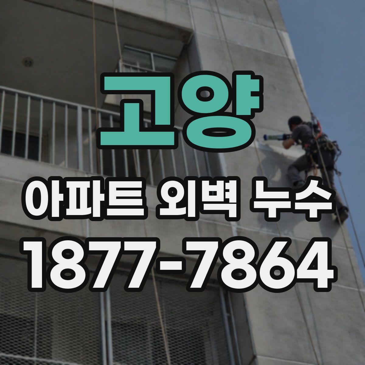 고양 아파트 외벽 누수