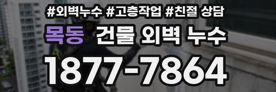 목동 건물 외벽 누수