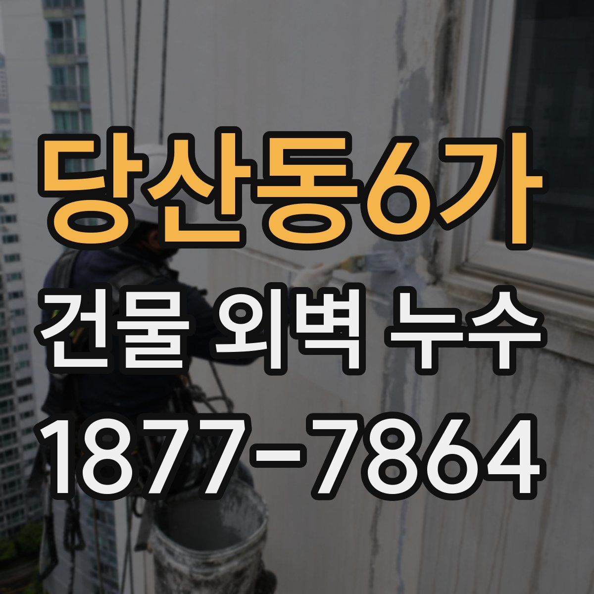 당산동6가 건물 외벽 누수
