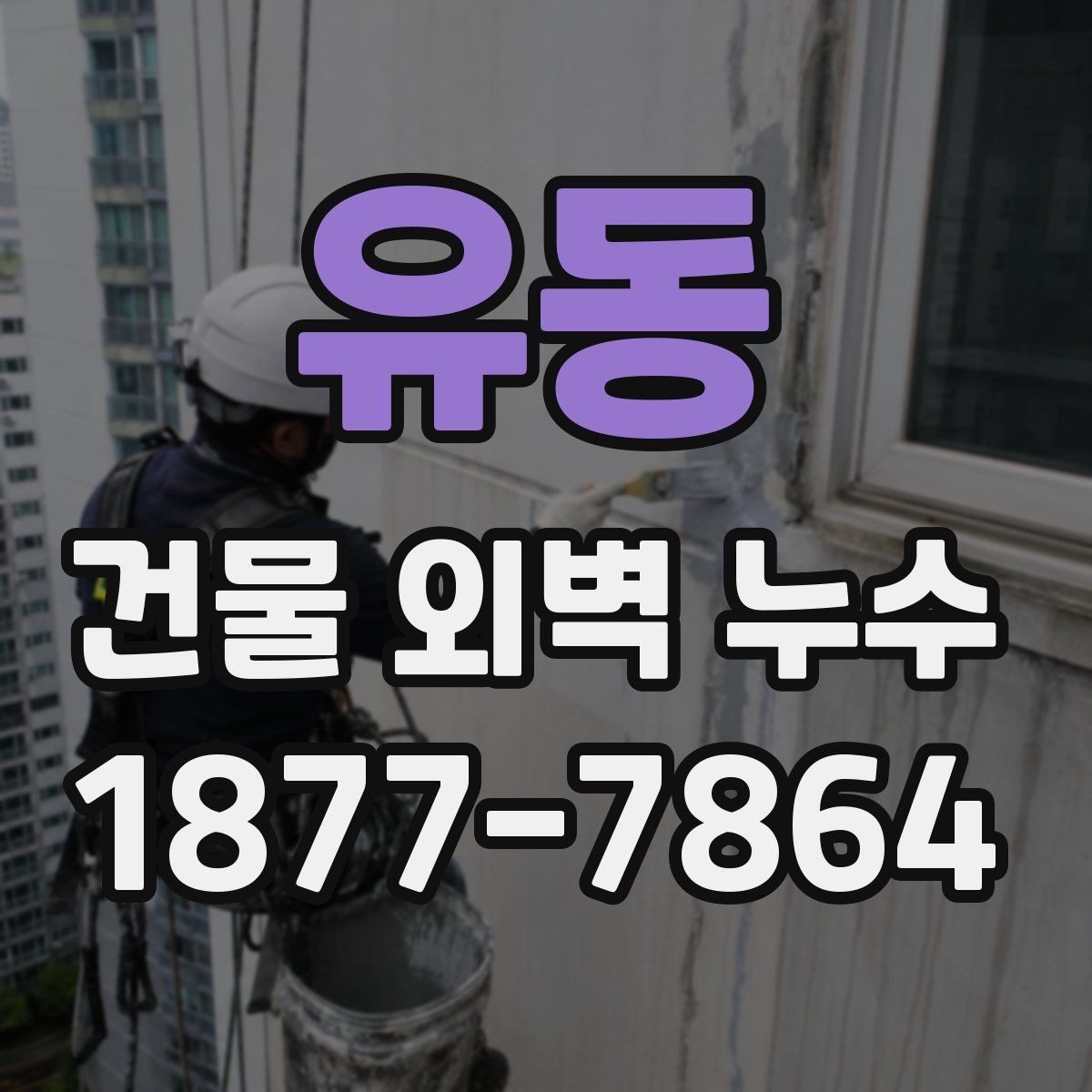 유동 건물 외벽 누수 재발 방지를 위한 관리 팁