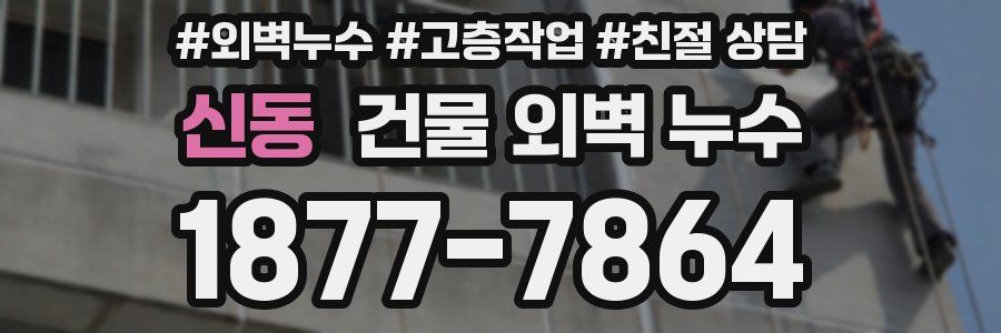 신동 건물 외벽 누수