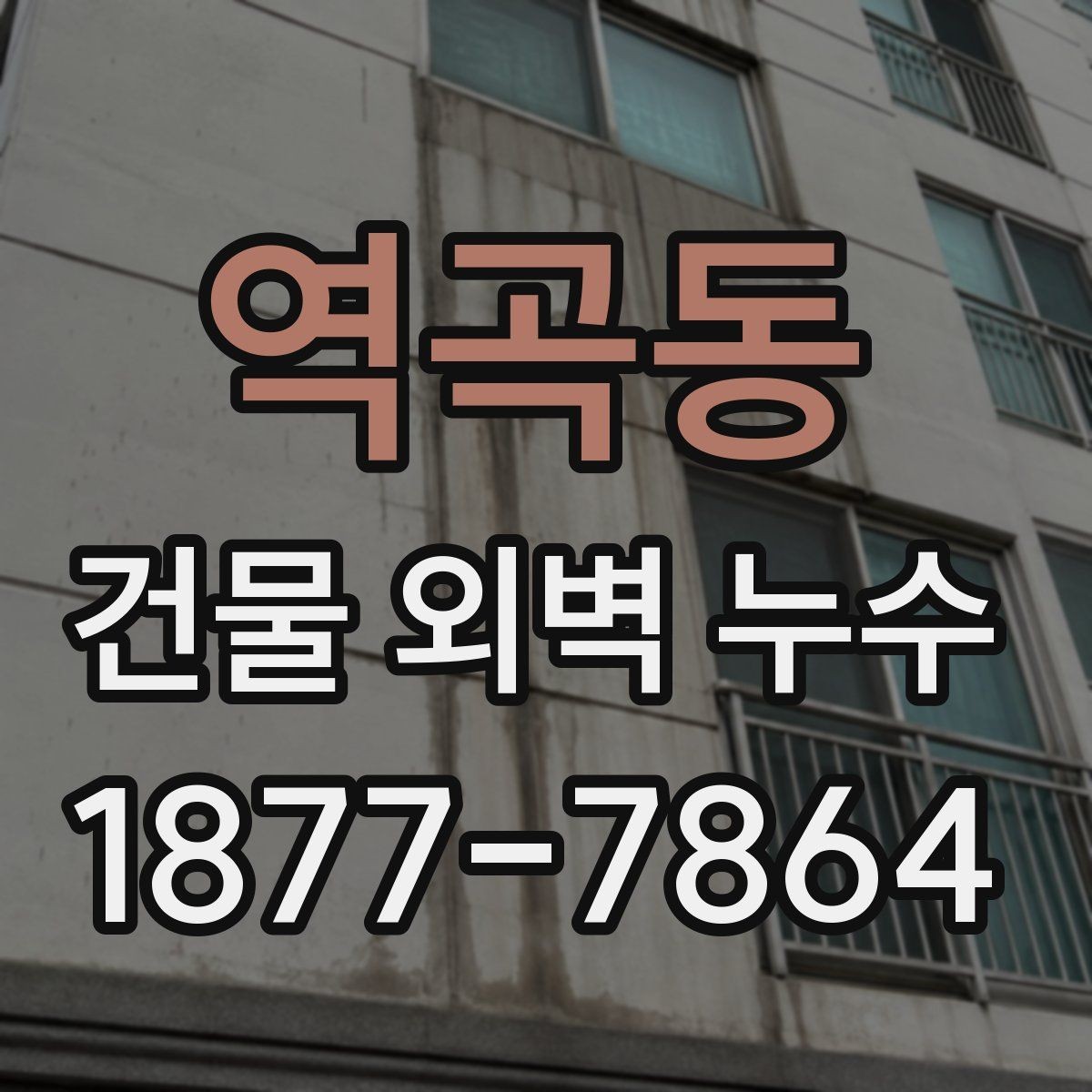 역곡동 건물 외벽 누수 보수 전 현장 사진이 중요한 이유