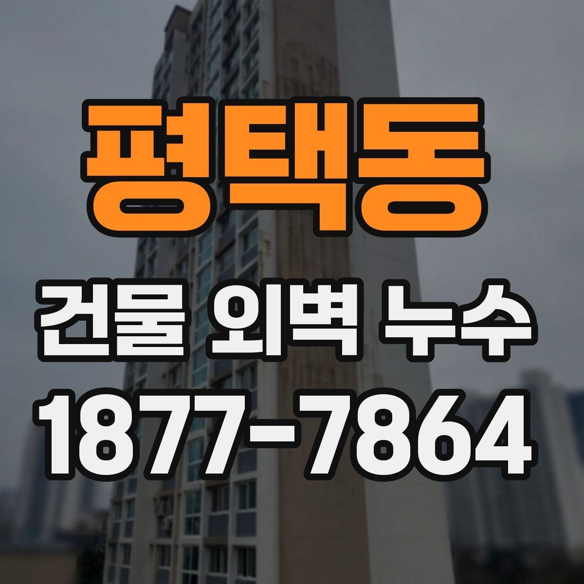 평택동 건물 외벽 누수 발생 시 사진 기록이 중요한 이유