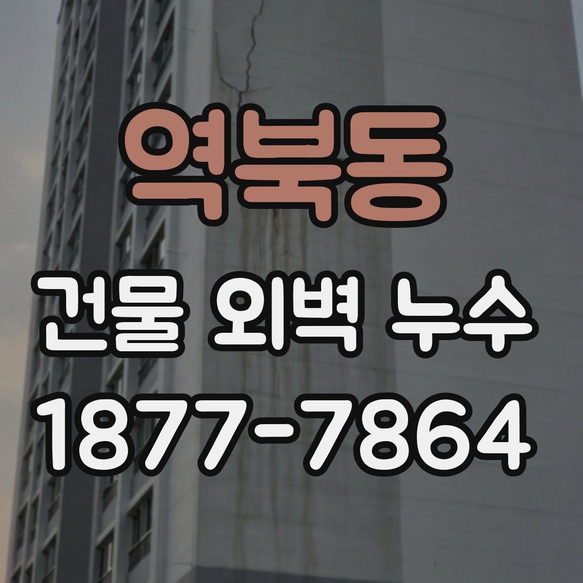 역북동 건물 외벽 누수 재발 원인을 줄이는 방법