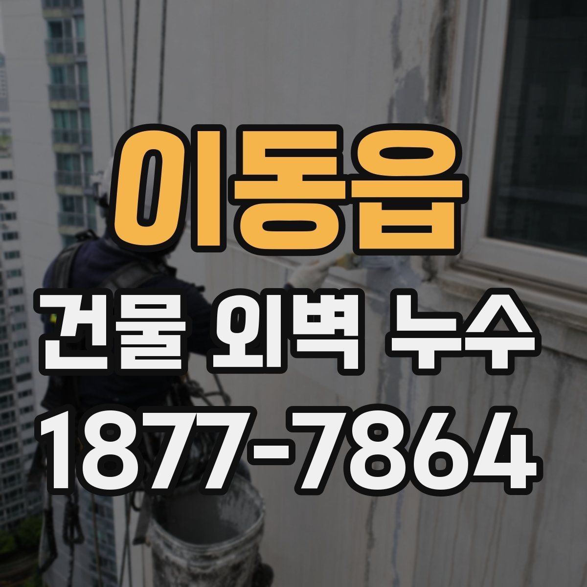 이동읍 건물 외벽 누수 원인 분석은 어떻게 진행될까