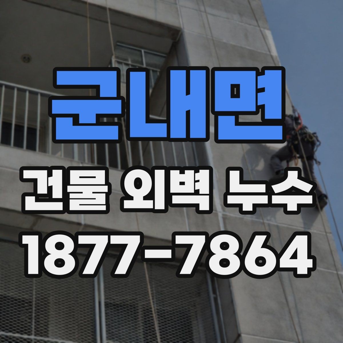 군내면 건물 외벽 누수 원인별 구분 방법