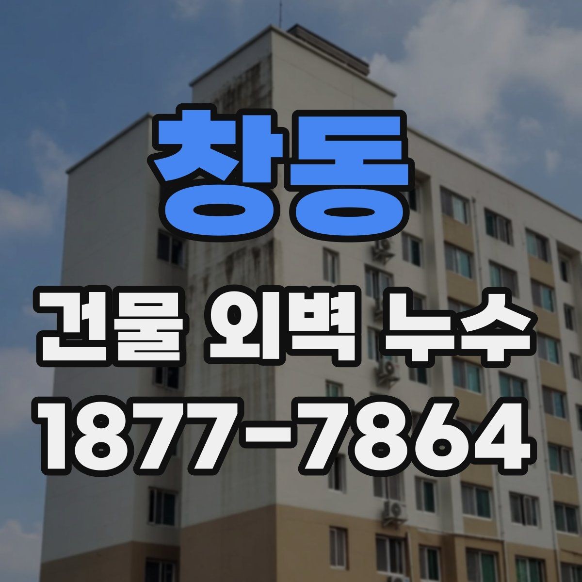 창동 건물 외벽 누수 보수 접근법 비교