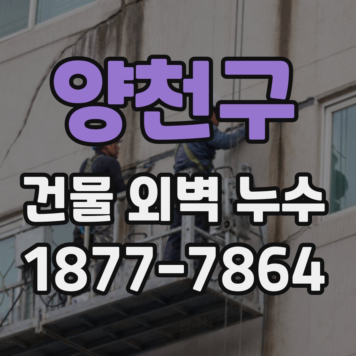 양천구 건물 외벽 누수