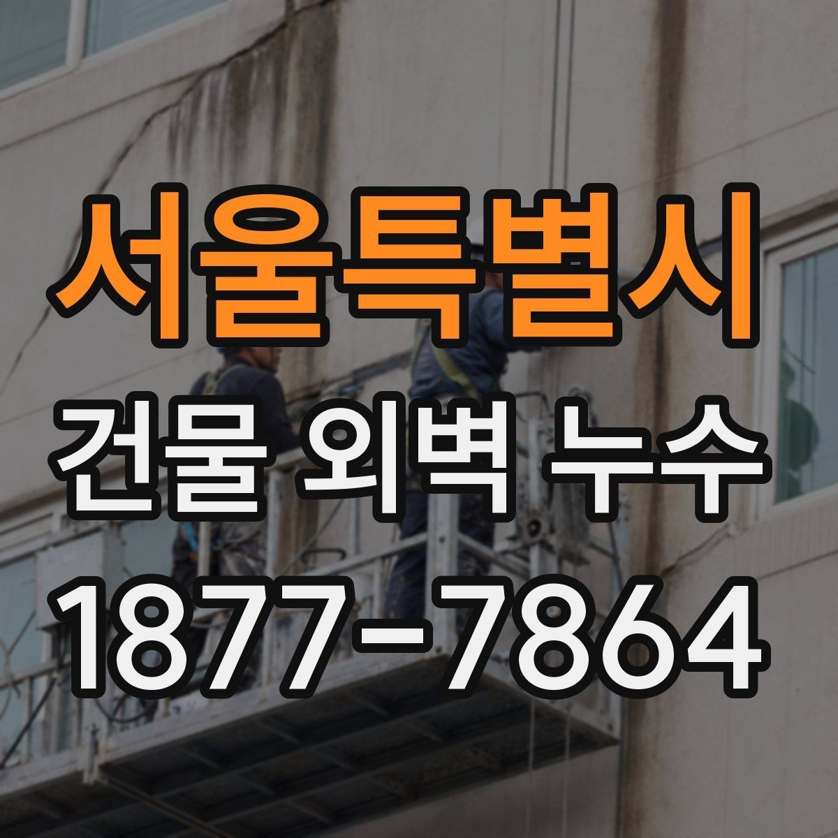 서울특별시 건물 외벽 누수 보수 전후 관리 포인트