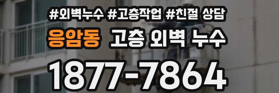 응암동 고층 외벽 누수