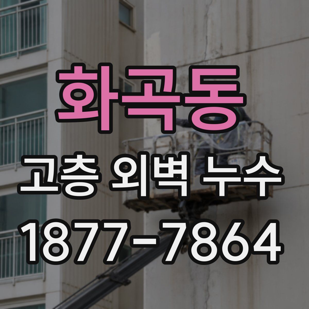 화곡동 고층 외벽 누수